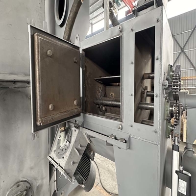 Online-Hotblasmaschine für die kontinuierliche Rostentfernung von Drahtstangen-Spulen Stufe S2.5-3.0