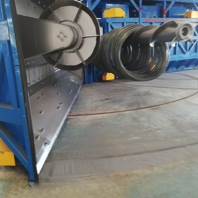 Automatische Wire Rod Coil Schussblasmaschine Pmw-5300 für Kundenanforderungen