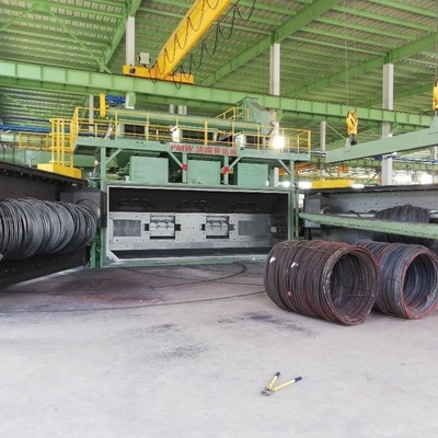 Automatische Wire Rod Coil Schussblasmaschine Pmw-5300 für Kundenanforderungen