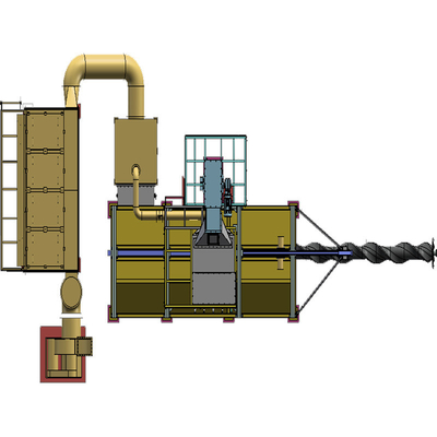 Vollautomatische Wire Rod Coil Shot Blasting Machine für die Produktion von Verbindungsgegenständen