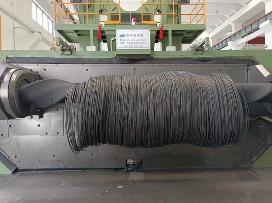 Schussblasmaschine PMW-4350 für die Anpassung von Runddrahtstäben in der Schraubindustrie