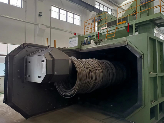 Schussblasmaschine PMW-4350 für die Anpassung von Runddrahtstäben in der Schraubindustrie