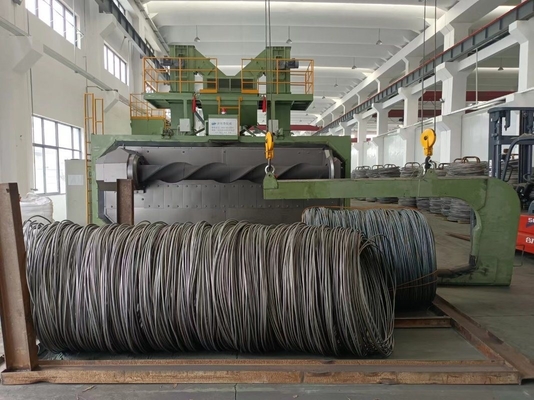Schussblasmaschine PMW-4350 für die Anpassung von Runddrahtstäben in der Schraubindustrie