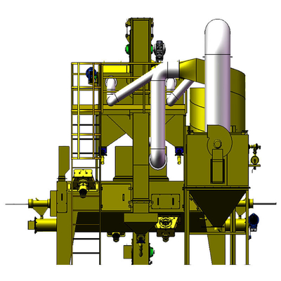 Wire and Bar Online Wire Rod Shot Blasting Machine PMW-DX Serie für Produkte