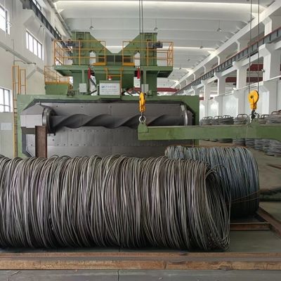 Anpassungsfähige Drahtstange Schussblasmaschine für verzinkten Stahldraht 6m x 5m Größe