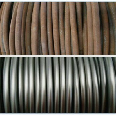 Anpassungsfähige Drahtstange Schussblasmaschine für verzinkten Stahldraht 6m x 5m Größe