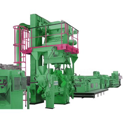 Automatische Einstrang-Drahtstange-Sprengmaschine zur Rostentfernung Stufe S2.5-3.0