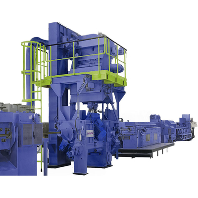 Automatische Einstrang-Drahtstange-Sprengmaschine zur Rostentfernung Stufe S2.5-3.0