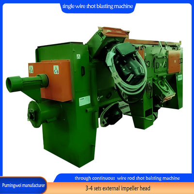 Konstruktion von Inline-Drahtstangen-Sprengmaschine für Drahtdurchmesser von 30-80 M/Min.