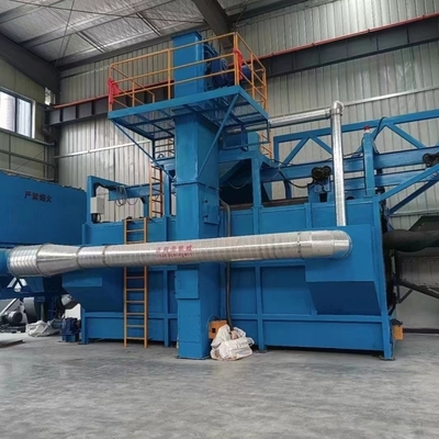 Elektrische Einzelstation Blaue Vollspirale Drahtschussblasmaschine für und Energieeinsparung