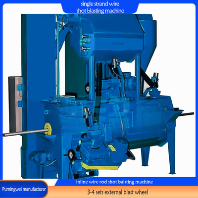 Automatische grüne Lochlose Inline Drahtstange Schussblasmaschine mit kundenspezifischem Design