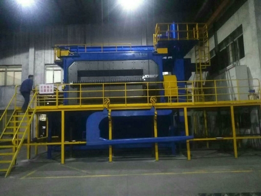 80 Tonnen 6 Meter hohe Scheibenstrahlmaschine Hochleistungsstahlindustrie