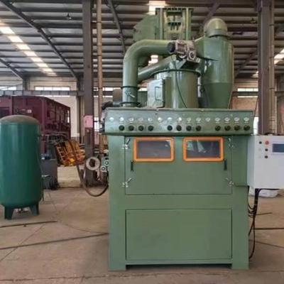 Roll-Passing Wire Shot Blasting Machine mit 80 Metern pro Sekunde Verarbeitungsgeschwindigkeit