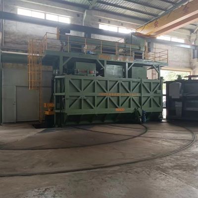 Spezialmaschine für das Schleudern von Stahldrahtseilen und Metalldraht