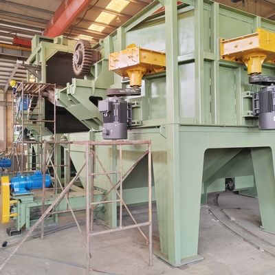 Wire Shot Blasting Machine für 12,5*5,5*64m Oberflächenhöhe