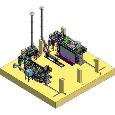 Hochreinigungsmaschine für das Schleudern von Drahtstangen mit PMW5500-Entkalkungsebene S3.0