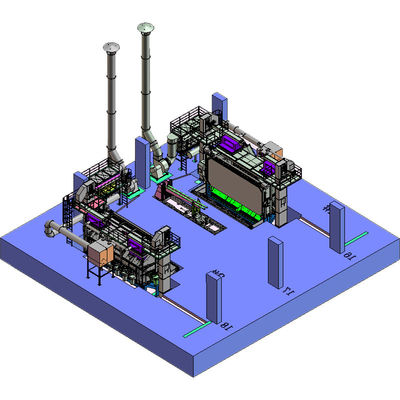 Hochreinigungsmaschine für das Schleudern von Drahtstangen mit PMW5500-Entkalkungsebene S3.0