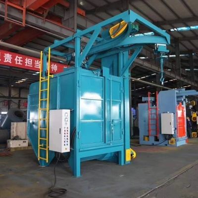 Elektrische Aufhängungszubehör Rostentfernung Schussblasmaschine für hohe Effizienz