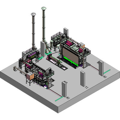 Hochreinigungsmaschine für das Schleudern von Drahtstangen mit PMW5500-Entkalkungsebene S3.0