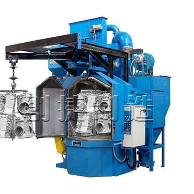 Elektrische Aufhängungszubehör Rostentfernung Schussblasmaschine für hohe Effizienz