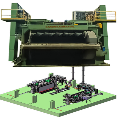 3D elektrische Drahtstange Spirale Schuss Blasmaschine PMW5500 für Derusting Kosten 18-35RMB/T