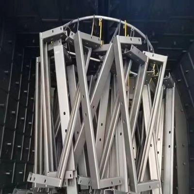 3 Meter lange und 5 Meter breite Hook Shot Blasting Machine für Edelstahlprodukte