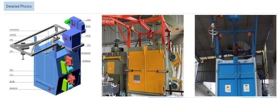 Elektrische Hook Shot Blasting Machine für individuelle Anwendungen