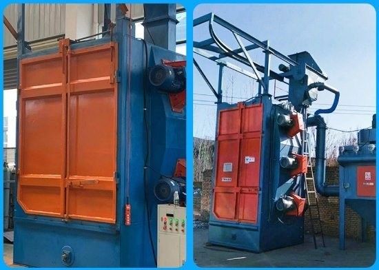 800*1100mm angepasste Hook Shot Blasting Machine für individuelle Lösungen