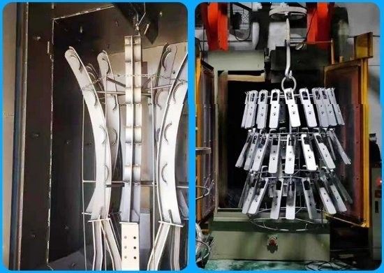 800*1100mm angepasste Hook Shot Blasting Machine für individuelle Lösungen