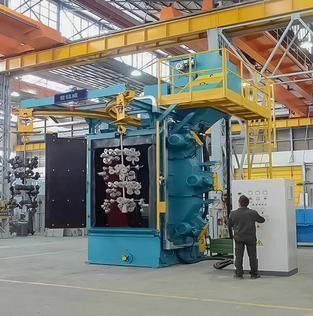 Durchlaufmaschine für kleine Gegenstände