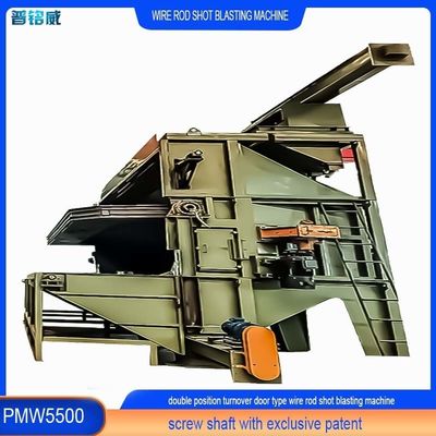 30 kW/Set Doppelposition Drahtstange Spulen Schuss Sprengmaschine mit Drehtüren PMW5500