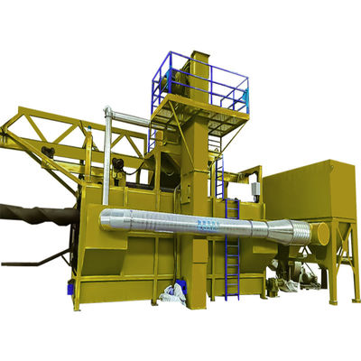 Schleppmaschine mit Schleppmaschine für Sprengprozesse