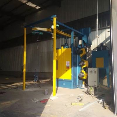 Elektrische Brennstoff-Rostentfernungshängende Schussblasmaschine zur Förderung der Stahlindustrie