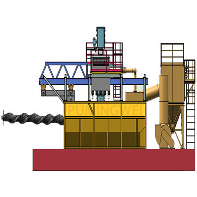 Hochproduktionseffiziente Drahtstangeinsprengmaschine mit 5 m Kantenhebel