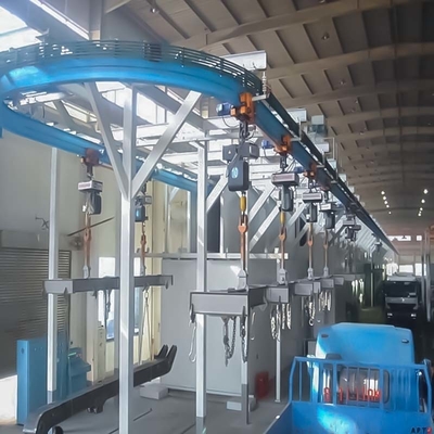 Q37-Reihe Hochhänger-Haken-Schussblasmaschine zur Reinigung von blauen Farben