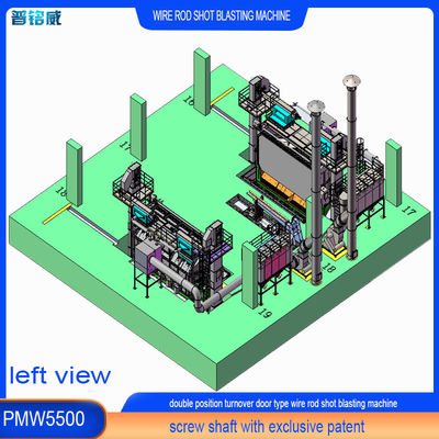 Doppelrichtungsschraubmaschine mit 30 kW/Set Triebkopfleistung