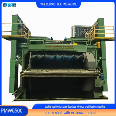 5500 mm Mandrill Pumingwei Drahtstange Spirale Schussblasmaschine und automatische Funktion