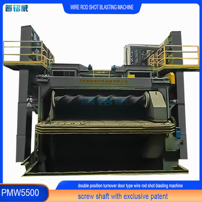 5500 mm Mandrill Pumingwei Drahtstange Spirale Schussblasmaschine und automatische Funktion
