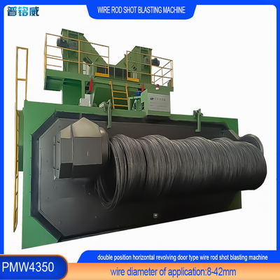 20-40RMB/T Derusting Kosten Draht Stange Spirale Schuss Blasting Machine für perfekte Entkalkung Wirkung