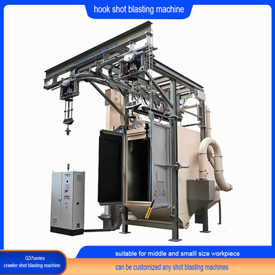 Schrägmaschine mit Schrägmaschine Max-Hanger-Last 2268 kg Spinner-Hanger-Hook-Typ Schussblasmaschine