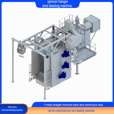 Verbessern Sie Ihren Ausrüstungsprozess mit Spinner Hanger Shot Blasting Machine und Moving Hook