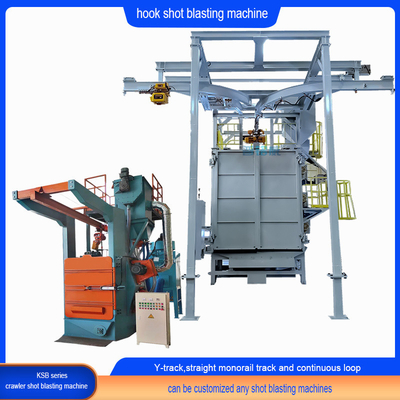 Verbessern Sie Ihren Ausrüstungsprozess mit Spinner Hanger Shot Blasting Machine und Moving Hook
