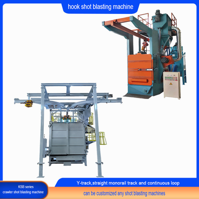Automatische K-Serie Spinner Hanger Shot Blasting Machine für Schwerlastanwendungen