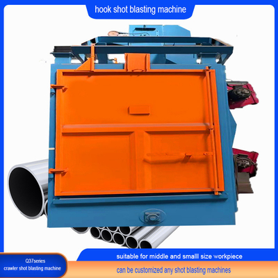 2500 kg Crawler Abrator für Baumaschinen Automatisches Hook Shot Blasting System
