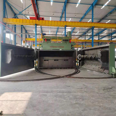 Drahtmetalloberflächenstrahmaschine mit kundenspezifischer 5300 mm Mandrelleistung