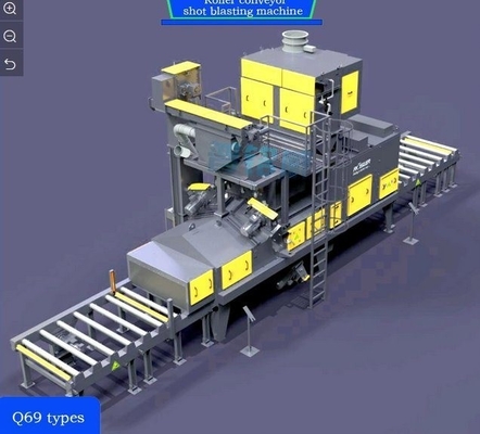 4*11kw Hochkonvektion Vorheizung Rollförderer Schuss Blasmaschine Anpassung