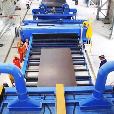 Bequeme Fernbedienung Roller-Tisch Schuss Blasmaschine für Stahlrohr
