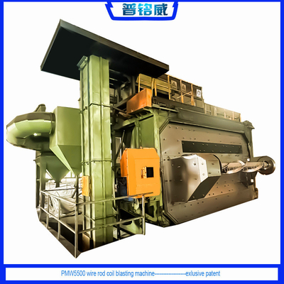 Anpassung 30kw/Set Impeller Kopf Leistung Geschwindigkeit Reinigung Draht Stange Spulen Schuss Blasmaschine