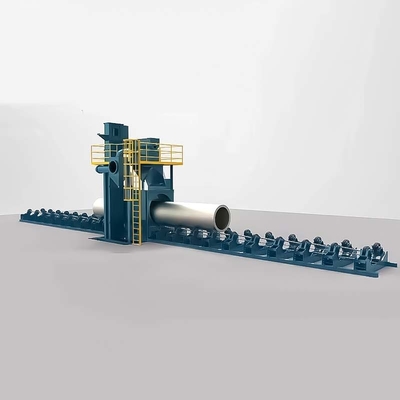 Individuell angepasste Schleuderausblasmaschine mit Walzwerkstück Breite 1500 mm