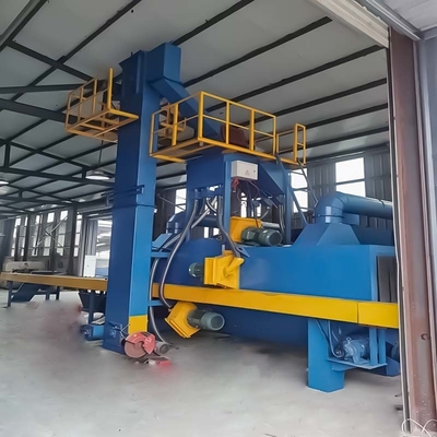 Individuell angepasste Schleuderausblasmaschine mit Walzwerkstück Breite 1500 mm